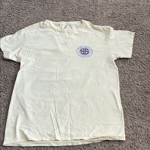 Simply Southern Cream Tee with Logo